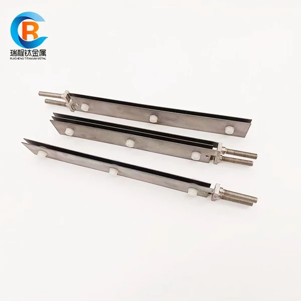 Titanium anode for sewage treatment4