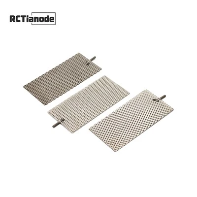 2x4 polegadas Mesh Platinized Titanium ânodo Mesh Plating Rhodium Palladium
