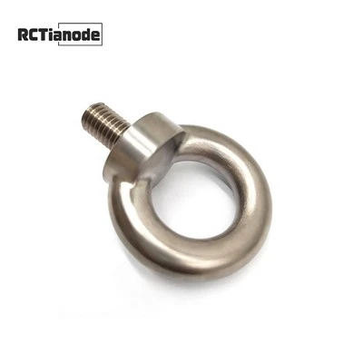 Parafuso de olhal de elevação de titânio CNC